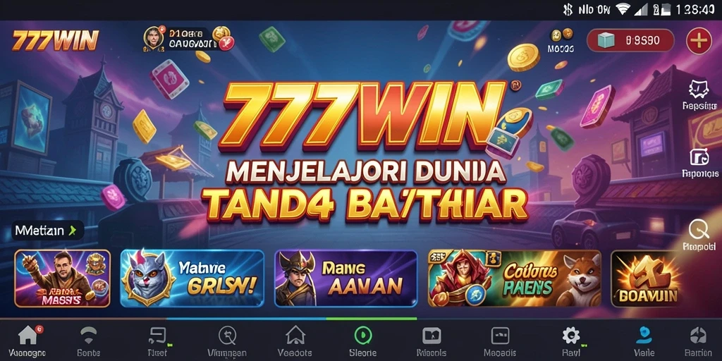 Gameplay 777WIN menampilkan eksplorasi dunia yang menakjubkan.