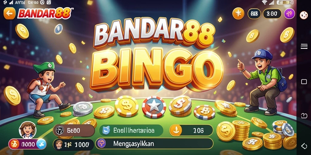 Tampilan gameplay seru dari BANDAR88 Bingo.