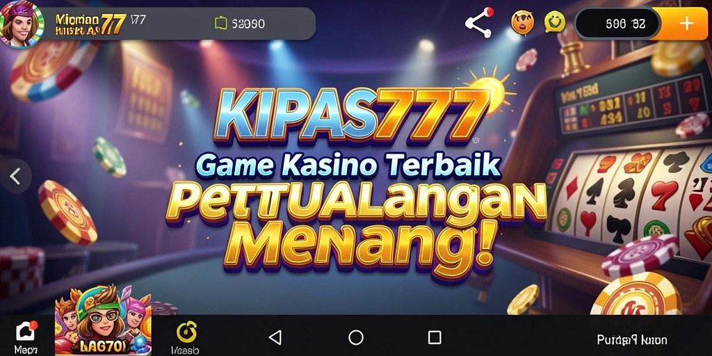 Screenshot gameplay KIPAS777 menunjukkan suasana kasino yang menegangkan.