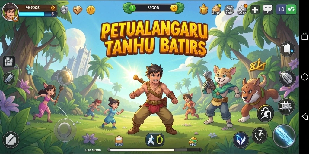 Gameplay MPO08 menunjukkan aksi petualangan yang seru dan menegangkan.