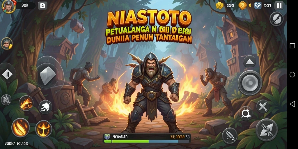 Gameplay petualangan yang memikat dan menarik.