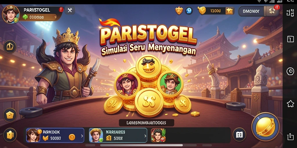 Gameplay PARISTOGEL menampilkan simulasi yang seru dan grafis yang memukau.