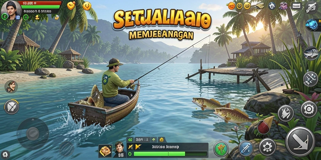 Tangkapan ikan besar dalam SL888 yang penuh warna dan menantang.